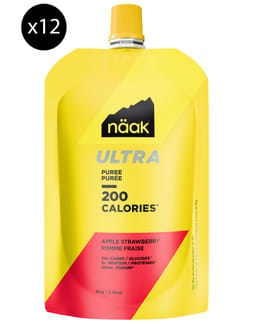 Pack Purées Ultra Energy Pomme & Fraise (x12)