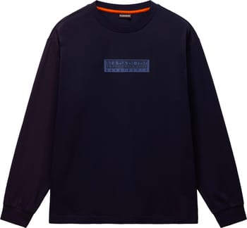 Box Logo LS 1 Blu Marine