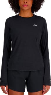 Athletics Long Sleeve W Black Heather 