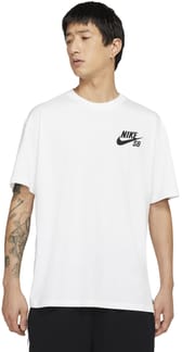 M Nk Sb Tee Logo White/Black