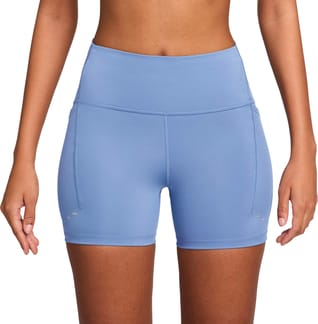 W Nike Swift 4In Short Tight Aluminum Reflective Silver