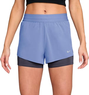 W Nike Swift 2in1 Short Aluminum Royal Tint Reflective Silver