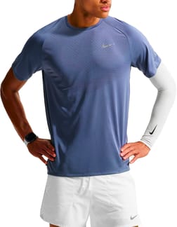 M Nike Dri-Fit ADV Stride SS Top Diffused Blue Reflective Silver