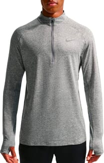 M Nike Stride LS Tee Smoke Grey/Heather