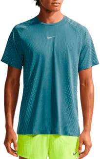 M Nike Stride SS Top Smokey Blue/Reflective Silver