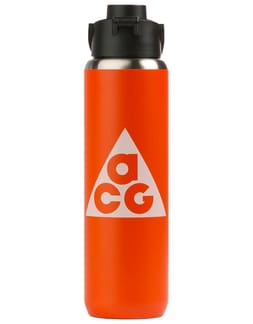 Nike ACG SS Recharge Chug Bottle 24 Oz Graphic Orange/Black/White