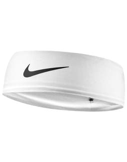 Nike Dri-Fit Fury Classic Headband White/Black