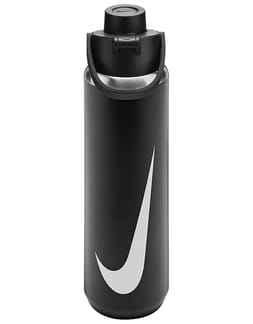 Nike SS Recharge Chug Bottle 24 Oz Rfsh Black/White