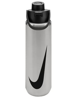 Nike SS Recharge Chug Bottle 24 Oz Rfsh Grey/Black