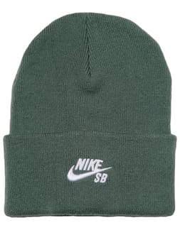 U Nike Peak Beanie Camo Green/White