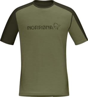 Falketind Equaliser Merino T-Shirt M'S Olive Night/Rosin