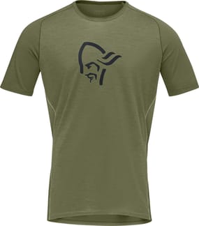 Fjora Wool T-Shirt M'S Olive Night