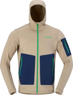 Falketind Warm2 Stretch Hood M'S Winter Twig