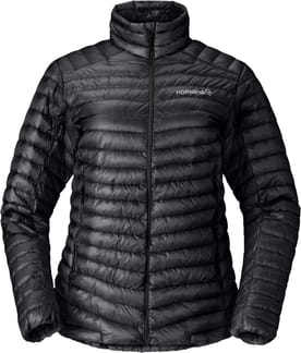 Trollveggen Down800 Super Light Jacket W Caviar Black