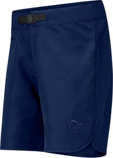 Femund Silent Grid Shorts M Navy Blazer