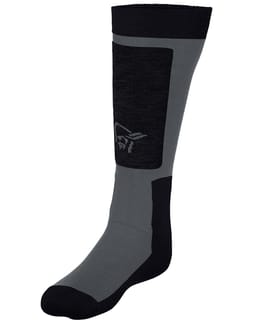 Lofoten Mid Merinoull Long Socks Caviar Black Iron Gate