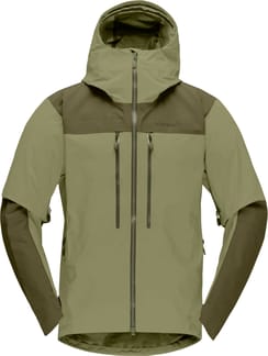Trollveggen Gore-Tex Pro Light Jacket M Olive Night Deep Lichen Green