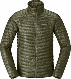 Trollveggen Down800 Super Light Jacket M Deep Lichen Green