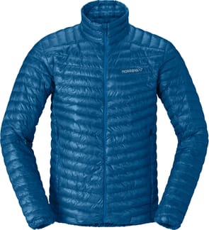Trollveggen Down800 Super Light Jacket M Dark Blue