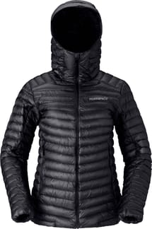 Trollveggen Down800 Super Light Hood W Caviar Black