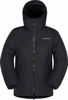 Trollveggen Dri2 Down800 Zip Hood M Caviar Black