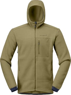 Trollveggen Warm3 Zip Hood M Deep Lichen Green