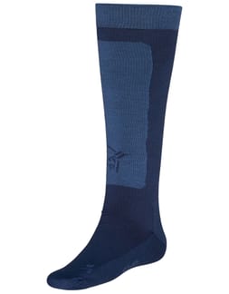 Lyngen Light Merinoull Long Socks Indigo Night Dark Denim
