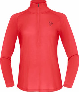 Femund Pureull Zip Neck W'S Baked Apple