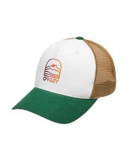 Gradient Mountain Hat White/Hunter Green