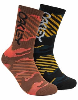 Camo B1B Rc Socks 2.0 (2 Pcs) Orange Stripe/Grip Camo