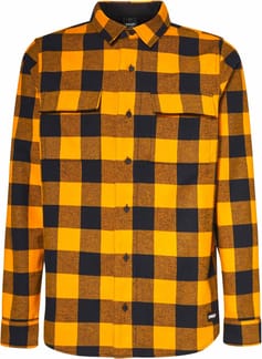 Bear Cozy Flannel Amber Yellow/Black Check