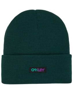 B1B Gradient Patch Beanie Hunter Green