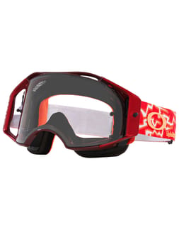 Airbrake Mtb Troy Lee Designs Red Lightning / Clear