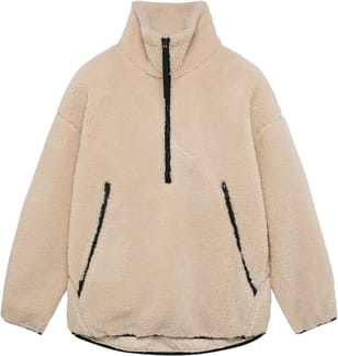 Snowdrift Quarter Zip Sherpa Mist