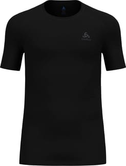 BL Top Crew Neck SS Active Warm Eco M Black