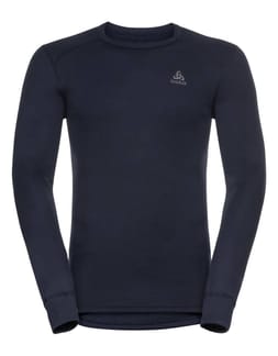 BL Top Crew Neck LS Active Warm Dark Sapphire