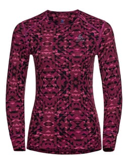 BL Top Crew Neck L/S Active Warm Eco Festival Fuchsia