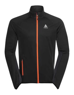 Jacket Zeroweight Logic Black - Exuberant Orange