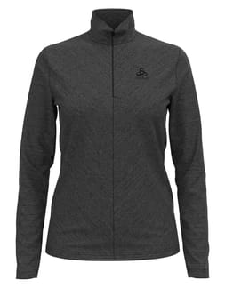 Mid Layer 1/2 Zip Roy Shale Grey - Black Stripes