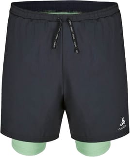 2-In-1 Short Essential 5 Inch Black - Loden Frost