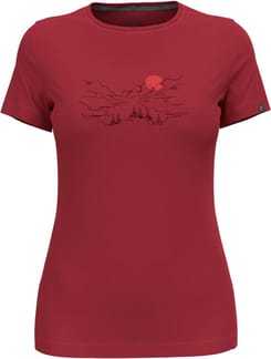 T-Shirt Crew Neck S/S Kumano Valley American Beauty