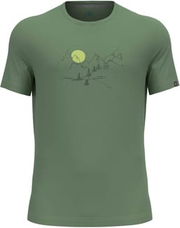 T-Shirt Crew Neck S/S Nikko Landscape Loden Frost