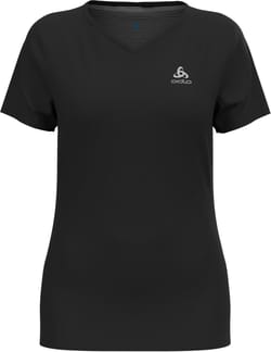 T-Shirt V-Neck S/S F-Dry Black
