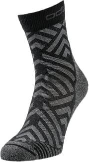 Socks Quarter Ceramicool Hike Graphic Black