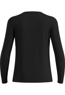 BL Top Crew Neck LS Merino 200 M Black