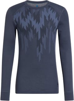 BL Top Crew Neck L/S Active Warm Eco Gra India Ink