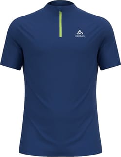 Essential Trail T-Shirt Crew Neck SS 1/2 Zip Limoges