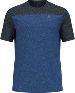 X-Alp Linencool T-Shirt Crew Neck SS Black Limoges