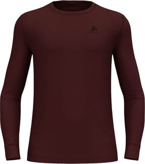 BL Top Crew Neck LS Merino 200 Fudge