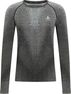 BL Top Crew Neck LS Performance Warm Blackcomb Black